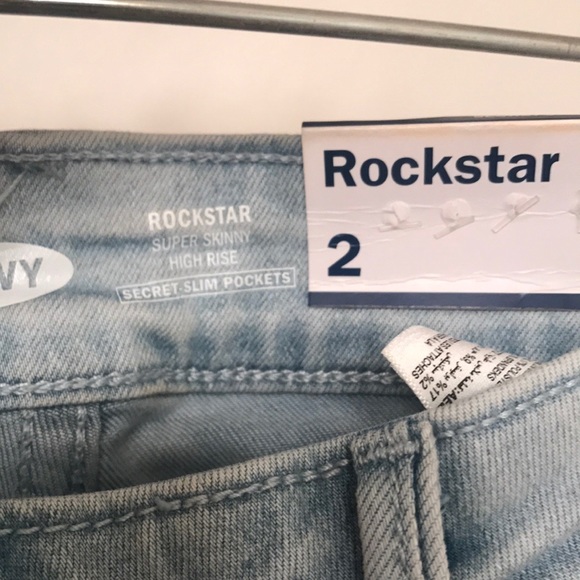 Old navy rockstar super skinny high rise - Picture 4 of 5